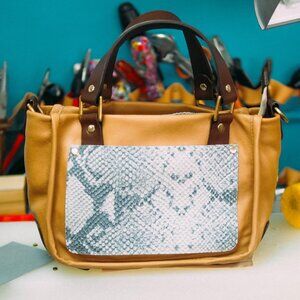 Village England Hand Crafted Leather Crossbody Bag